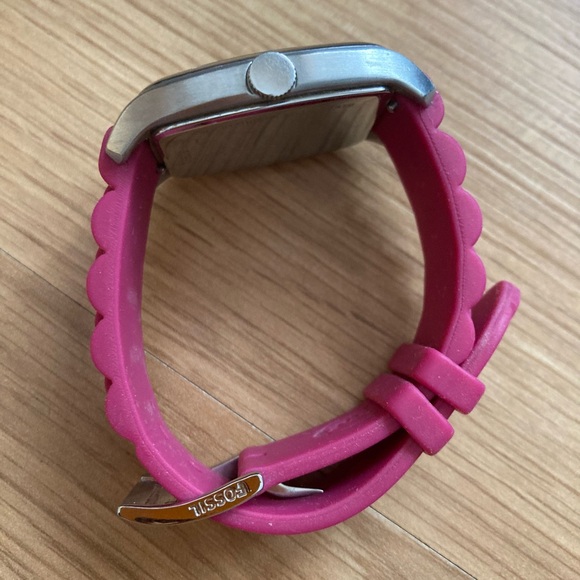 Fossil Watch Hope with Etched Dove and Flower - Picture 2 of 6